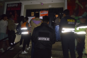 CLAUSURAN TEMPORALMENTE PROSTÍBULO EN KM 4 DE ABANCAY TRAS OPERATIVO POLICIAL